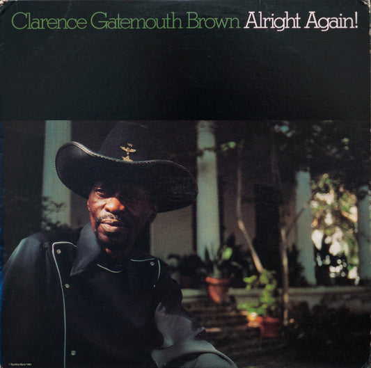 Clarence "Gatemouth" Brown : Alright Again! (LP, Album)