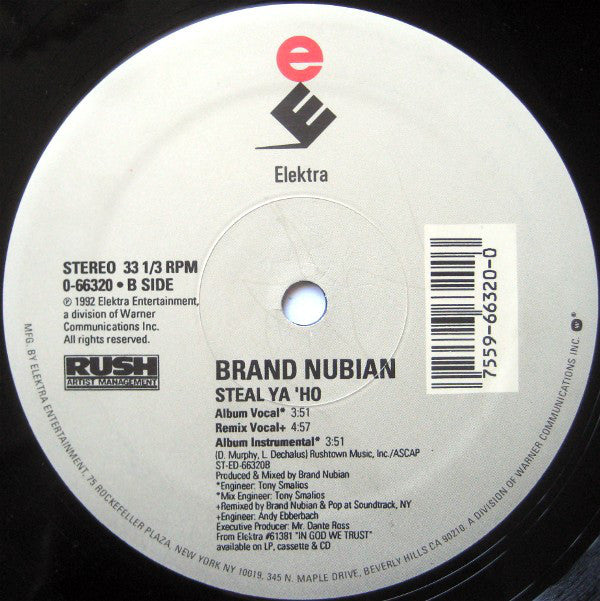 Brand Nubian : Allah U Akbar (12")