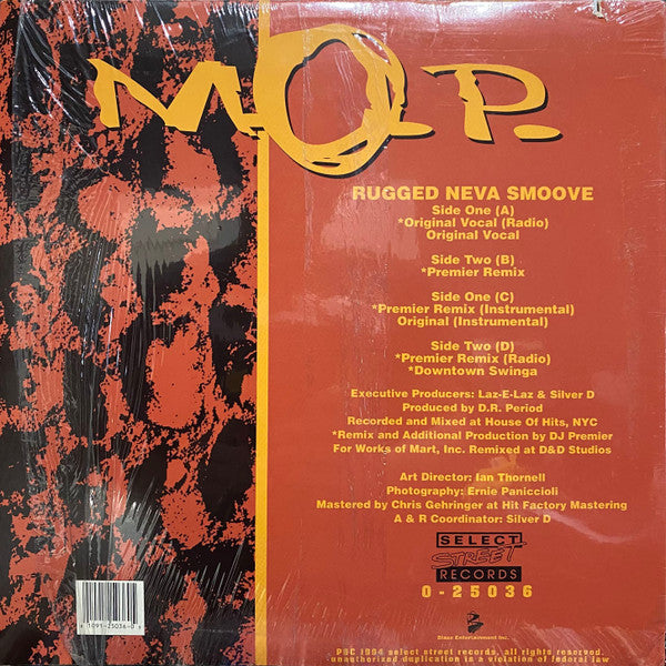 M.O.P. : Rugged Neva Smoove (2x12", Single)