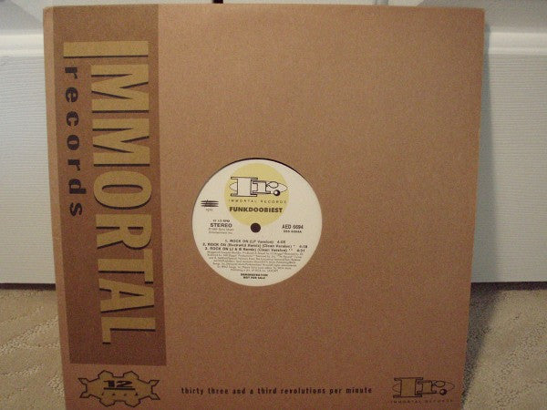 Funkdoobiest : Rock On (12", Promo)