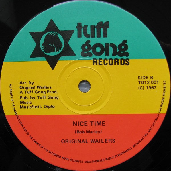 The Original Wailers* : Music Lesson / Nice Time (12")