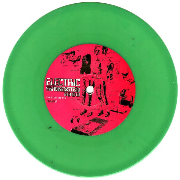 Electric Frankenstein / Le Shok : Monster Boots / Booze Is The Best Part (7", Single, Gre)