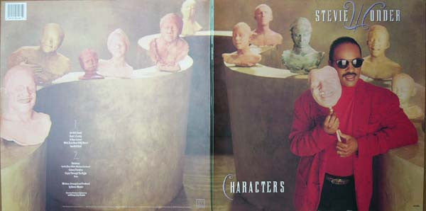 Stevie Wonder : Characters (LP, Album, Gat)