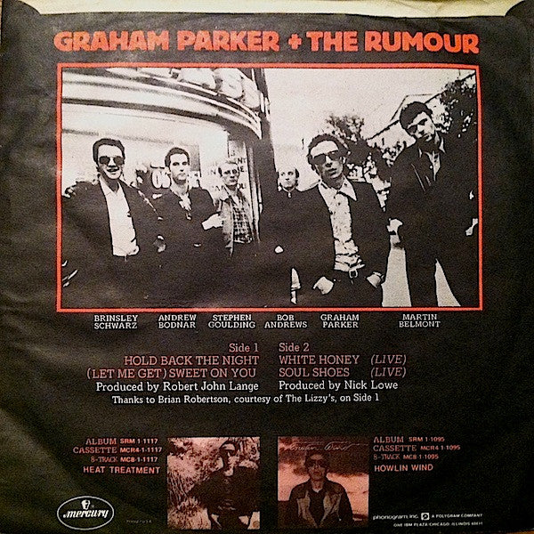 Graham Parker And The Rumour : The Pink Parker (7", EP, Pin)