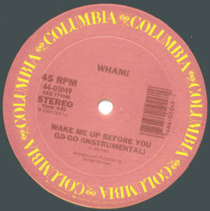 Wham! : Wake Me Up Before You Go-Go (12")