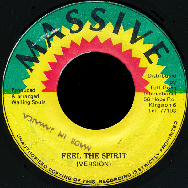 Wailing Souls : Feel The Spirit (7")