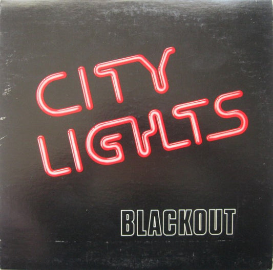 City Lights (3) : Blackout (12", EP)