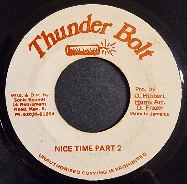 Stanley And The Turbines : Nice Time (7")