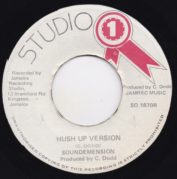 Larry & Alvin : Hush Up (7")