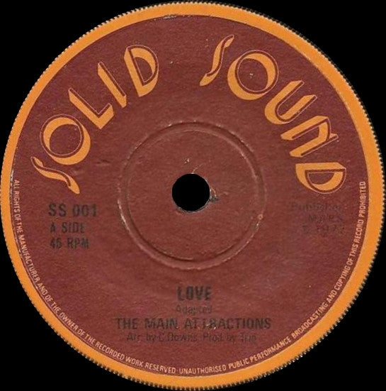 Main Attraction (7) : Love / Doug's Love (7")