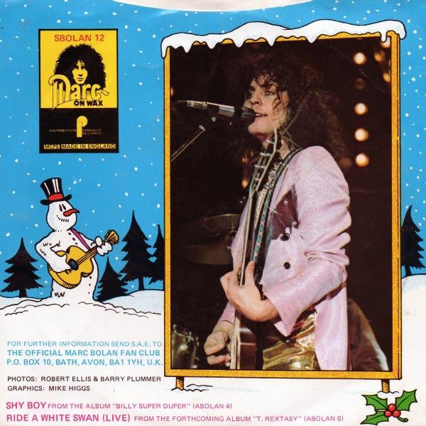 Marc Bolan & T. Rex : Christmas Bop (7", Single)