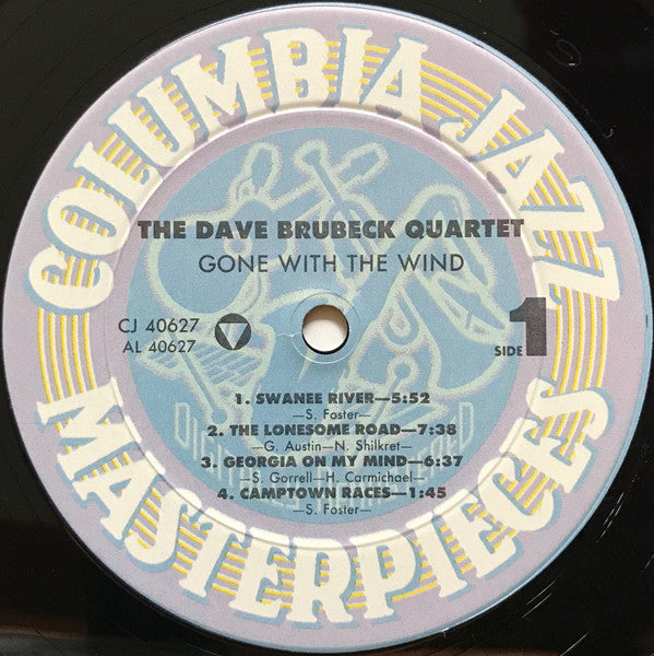 The Dave Brubeck Quartet : Gone With The Wind (LP, Album, RE, RM)