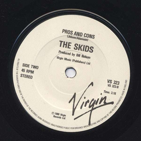 Skids : Animation (7", Single)