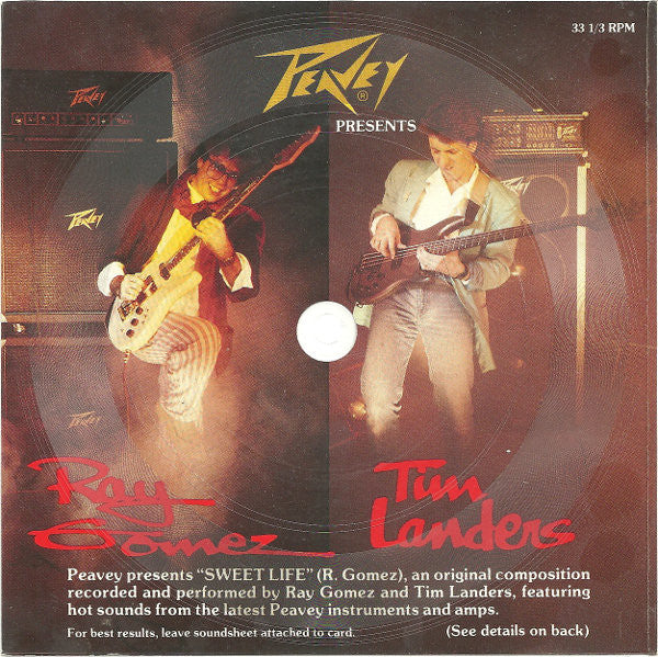 Ray Gomez And Tim Landers : Sweet Life (Flexi, 6", S/Sided, Card)