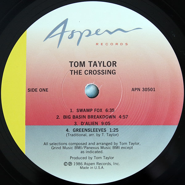 Tom Taylor (7) : The Crossing (LP, Album)