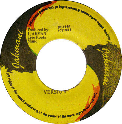 Ijahman Levi : Jah Heavy Load (7")