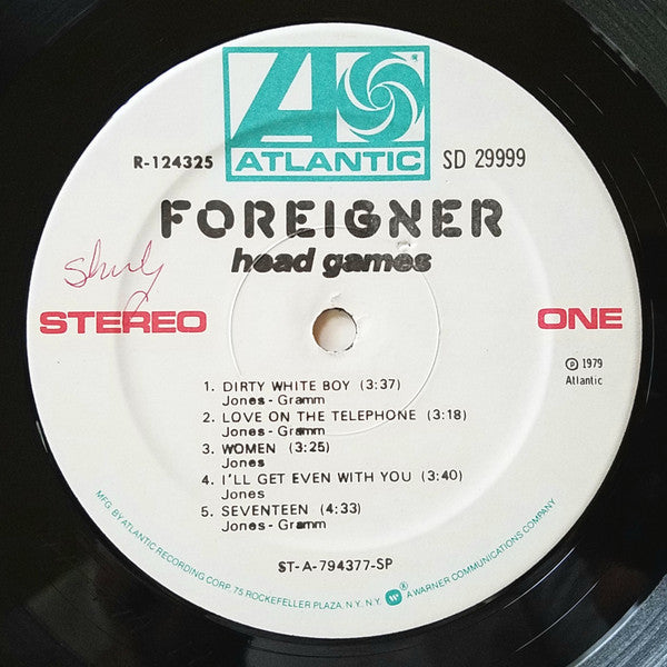 Foreigner : Head Games (LP, Album, Club, SP )