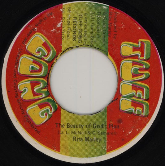 Rita Marley : The Beauty Of God's Plan (7")