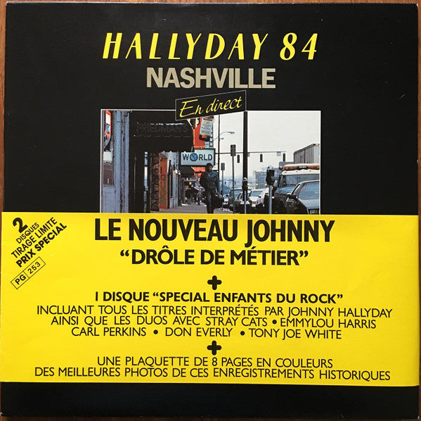 Johnny Hallyday : Drôle De Metier + Spécial Enfants Du Rock (2xLP, Album + Box, Comp)