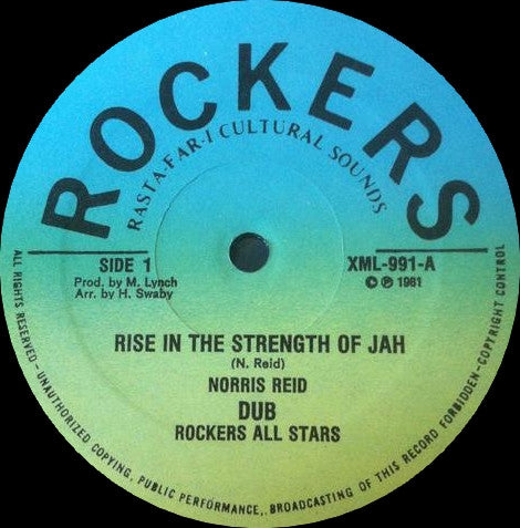 Norris Reid / Augustus Pablo / Rockers All Stars : Rise In The Strength Of Jah / Minstrel Chant (12")