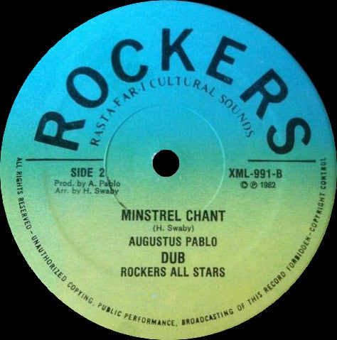 Norris Reid / Augustus Pablo / Rockers All Stars : Rise In The Strength Of Jah / Minstrel Chant (12")