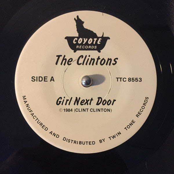 The Clintons : Girl Next Door / Drive Me Home (7", Single)