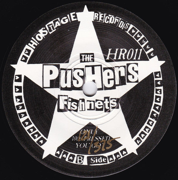 The Pushers (2) : Fishnets (7", EP, Ltd, Num)