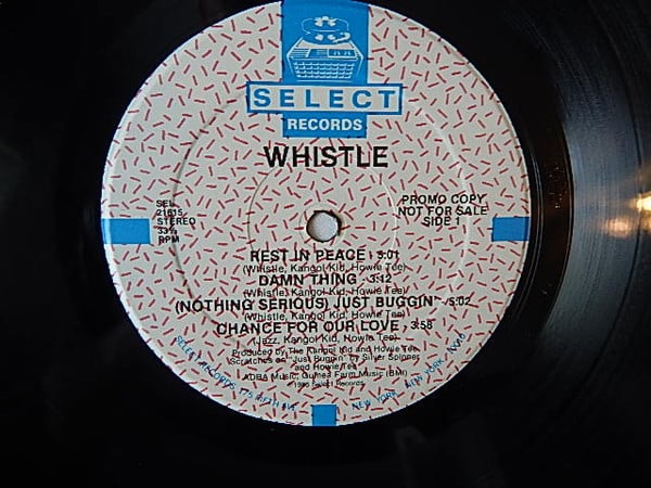 Whistle : Whistle (LP, Album, Promo)