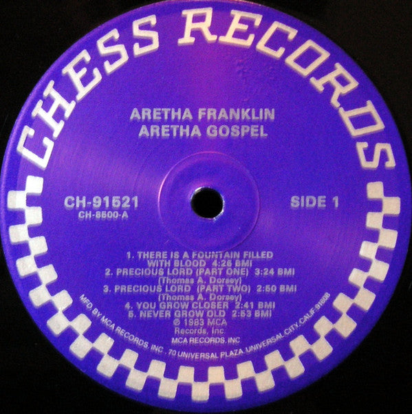 Aretha* : Aretha Gospel (LP, Album, RE)