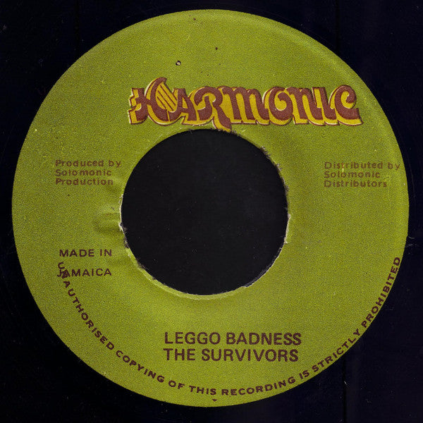 The Survivors (3) : Leggo Badness (7")