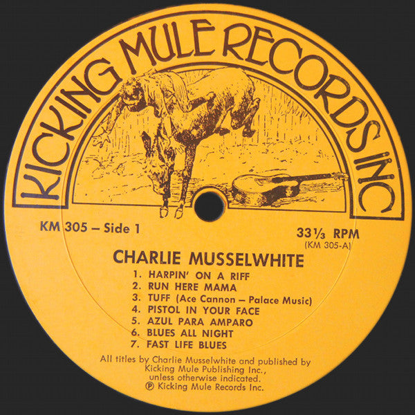 Charlie Musselwhite : The Harmonica According To Charlie Musselwhite (LP, Album)