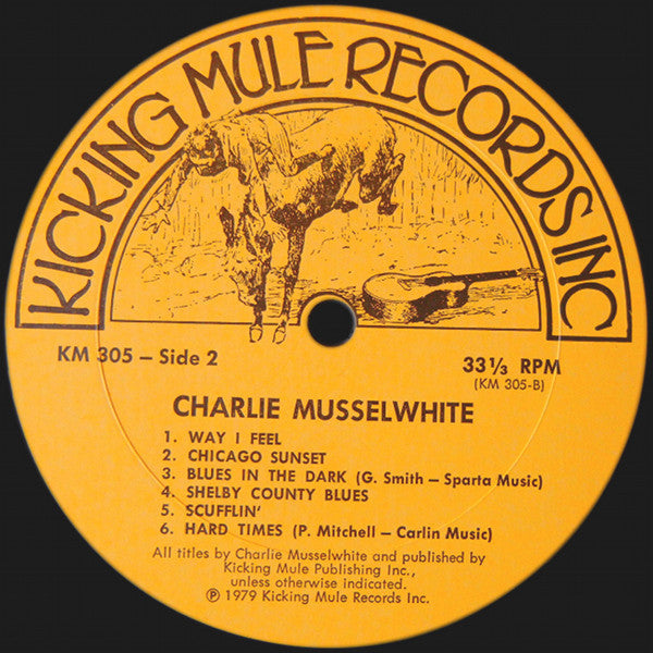 Charlie Musselwhite : The Harmonica According To Charlie Musselwhite (LP, Album)