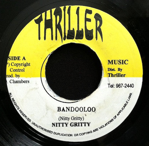 Nitty Gritty : Bandooloo (7")