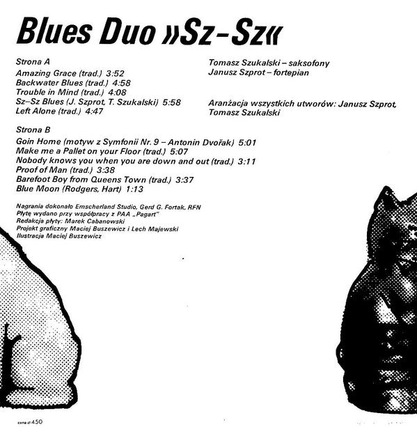 Sz* - Sz* : Blues Duo (LP, Album)