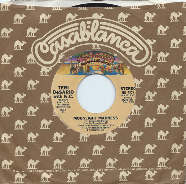 Teri DeSario With K.C.* : Dancin' In The Streets (7", Single)