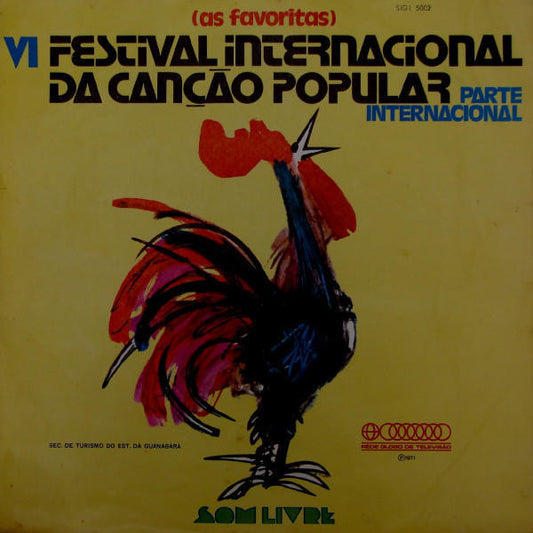 Various : As Favoritas - VI Festival Internacional Da Canção Popular (Parte Internacional) (LP, Comp, Mono)