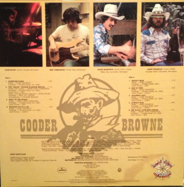 Cooder Browne : Cooder Browne (LP, Album, Ter)