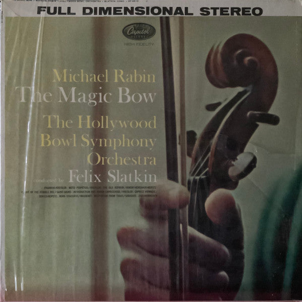 Michael Rabin, The Hollywood Bowl Symphony Orchestra : The Magic Bow (LP, Album, RP)