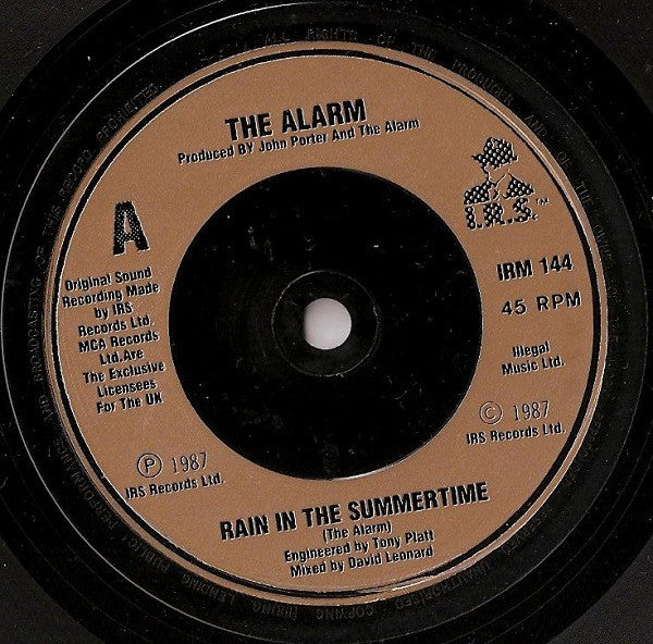 The Alarm : Rain In The Summertime (7", Ltd)