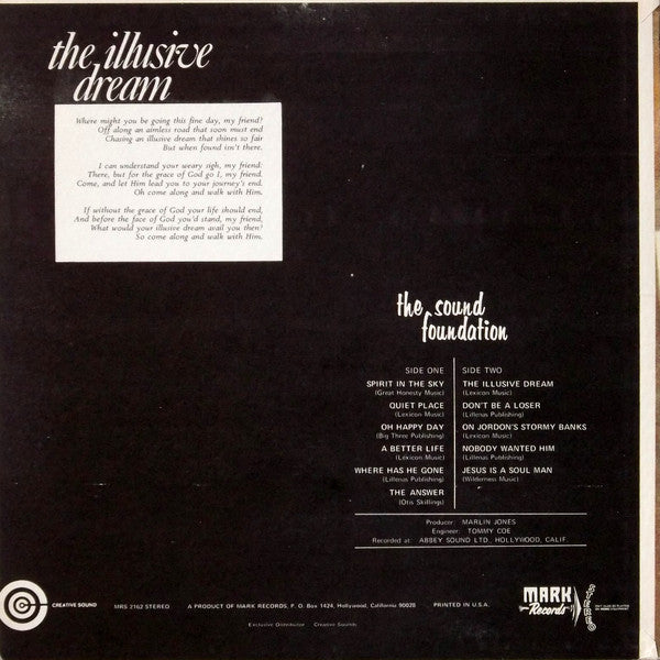 The Sound Foundation (2) : The Illusive Dream (LP, Album)