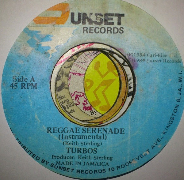 The Turbos : Reggae Serenade (Instrumental) (7")