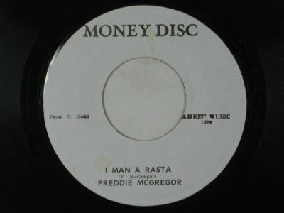 Freddie McGregor : I Man A Rasta (7")