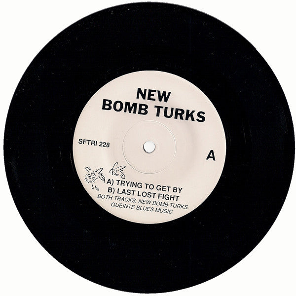 The New Bomb Turks : Trying To Get By (7", Single, Red)