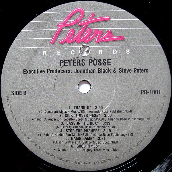 Various : Peters Posse (LP, Comp)