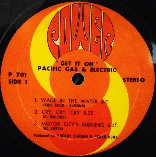 Pacific Gas And Electric* : Get It On (LP, Album, Gat)