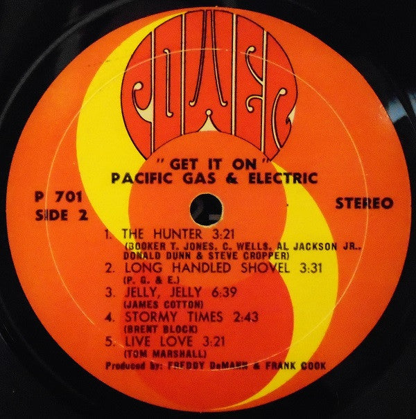 Pacific Gas And Electric* : Get It On (LP, Album, Gat)