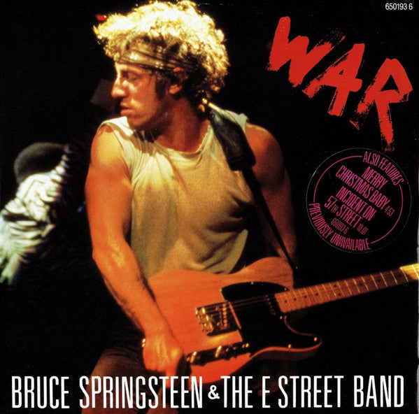 Bruce Springsteen & The E Street Band* : War (12", Single, Dam)