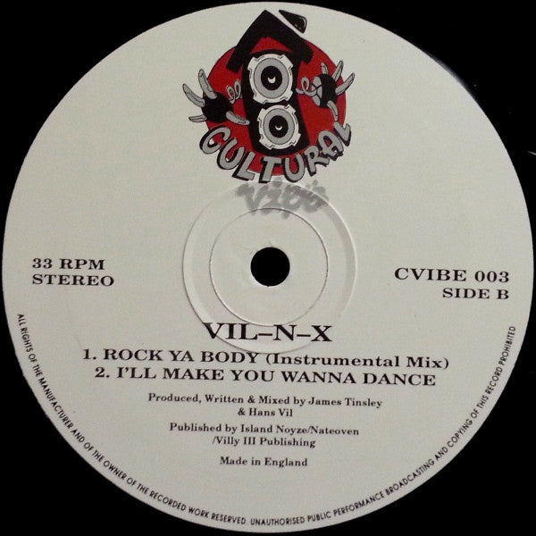 Vil-N-X : Rock Ya Body (12")