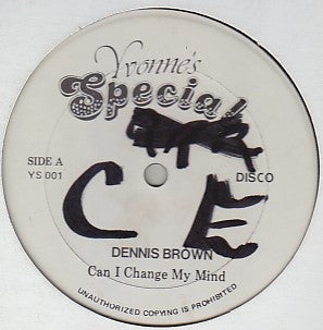 Dennis Brown : Can I Change My Mind (12")