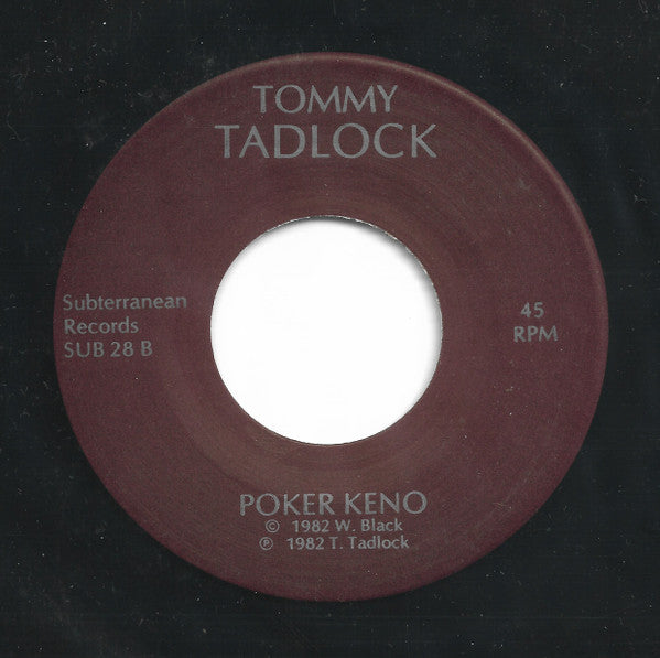 Tom Tadlock : Body Ad & Poker Keno (7")